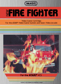 Fire Fighter Atari 2600  box art